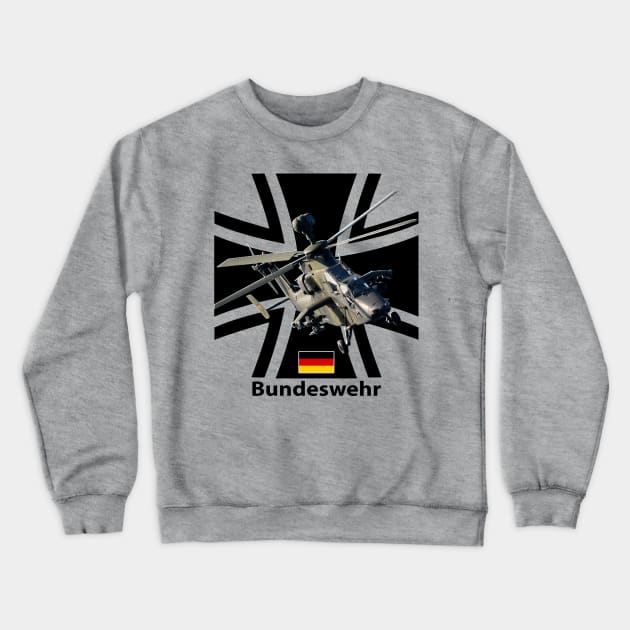 Bundeswehr - Tiger Crewneck Sweatshirt by Illustratorator